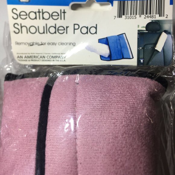 Seatbelt Shoulder Pad 2 Pcs Pack Comfort Cushion - Picture 2 of 5
